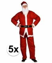 5x goedkoop santa run kerstmanpak