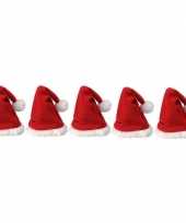 5x kerstmuts voor een kat