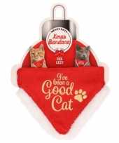 Kerst halsband sjaaltje voor katten