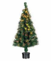 Kerstboom met fiber verlichting 90 cm